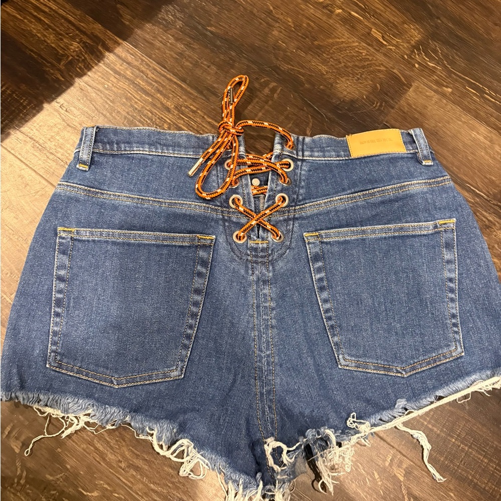 DIESEL -Denim Lace-Up (back) Women's Shorts